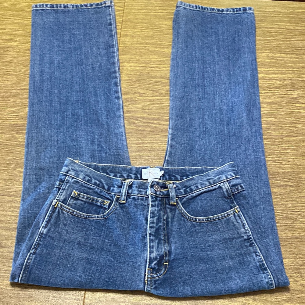 Calvin Klein Size 7 Lightly Worn Blue Denim Jeans